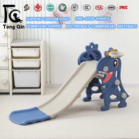 Ensemble toboggan et balançoire pour bébé en PE écologique non toxique, facile à installer, pliable, certifié CE EN71, aire de jeux intérieure