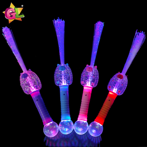 Giocattoli Più Popolari 2026: Bacchetta in Fibra Ottica Luminosa a Forma di Capibara con Animali in Plastica Blu, Rosa, Viola, Marrone - Giocattoli LED - Product Image 3