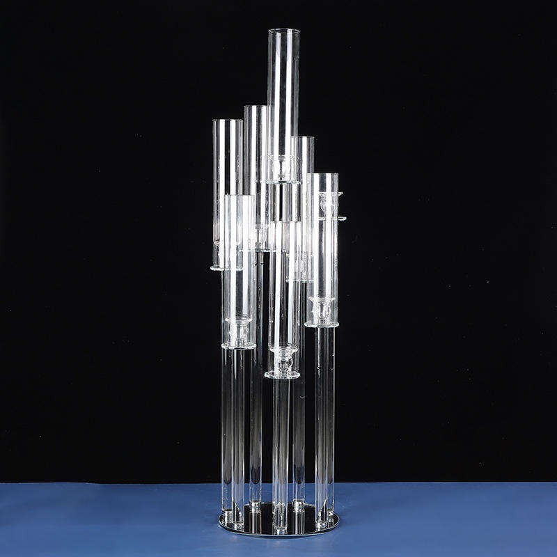 8 Heads Round 30x100cm with lampshade