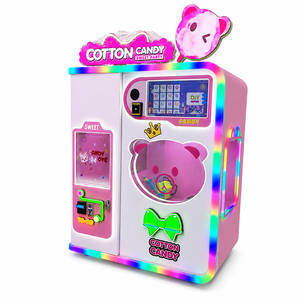 Automatic Cotton Candy Vending Machine With Touchscreen Interface For Commercial Indoor Entertainment Locations - Product Image 1