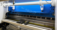 Venta Directa BOST, Prensa Plegadora Hidráulica CNC Mini de 100t, 110t, 125t, con Buen Precio, para Procesamiento de Chapa Metálica y Plegado de Hierro y Acero