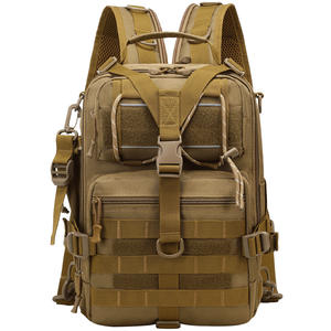 Mochila Táctica de Poliéster con Diseño de Camuflaje, Resistente al Agua, para Montañismo, Senderismo, Pesca, Viajes - Product Image 5