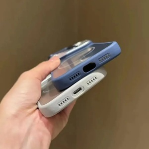 เคสโทรศัพท์มือถือแบบวงแหวนแม่เหล็กบางรุ่นใหม่สำหรับ iPhone 17 Air 13 16 Pro Max  ผิวสัมผัสนุ่ม ป้องกันด้านหลัง - Product Image 3