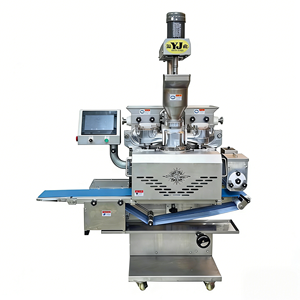Macchina Incrostatrice Multifunzione di Grado Industriale - Riempitrice Rotativa da 120 kg/h per Produzione di <span class=keywords><strong>Pasticceria</strong></span>/Ravioli/Mooncake - Product Image 1