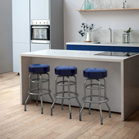 Hot Selling Modern Design Chrom Drehbar Barhocker Theken möbel für Home Kitchen Hotel