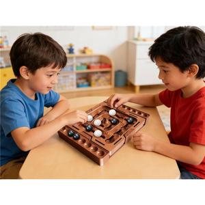 <span class=keywords><strong>Juego</strong></span> <span class=keywords><strong>de</strong></span> <span class=keywords><strong>Mesa</strong></span> <span class=keywords><strong>de</strong></span> Lógica para Niños, Ajedrez <span class=keywords><strong>de</strong></span> Cuatro Piezas Giratorio, Juguete <span class=keywords><strong>de</strong></span> Rompecabezas para Duelos entre Padres e Hijos - Product Image 4