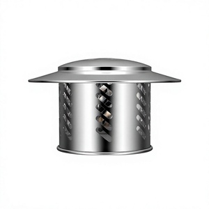 Cubierta de <span class=keywords><strong>Chimenea</strong></span> Tipo Sombrilla de Acero Inoxidable 304, Protector de Lluvia para <span class=keywords><strong>Tubo</strong></span> de Escape Exterior, Cubierta para Techos de <span class=keywords><strong>Tubo</strong></span> Redondo, Protección Contra Insectos y Roedores - Product Image 1