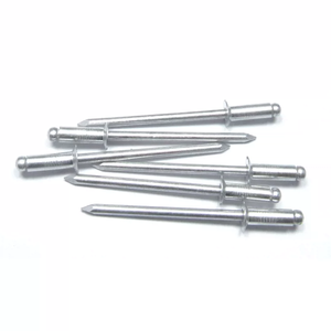 Remaches de Aluminio de Cabeza Plana con Extremo Abierto, Remaches Redondos, Remaches M3 M4 M5 M6 - Product Image 1