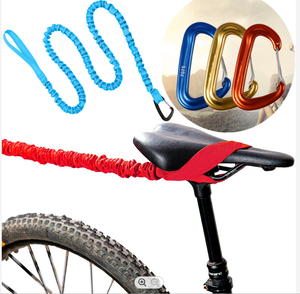 Corde de <span class=keywords><strong>remorquage</strong></span> pour vélo électrique enfants, vtt et cyclisme, <span class=keywords><strong>sangle</strong></span> de traction extensible pour faire du vélo plus long, avec crochet rapide - Product Image 6
