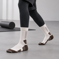 Chaussettes de compression athlétiques mi-mollet