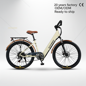 Bicicleta Eléctrica Trek Directamente de Fábrica, 26 Pulgadas, Urbana, de Ocio, 48V 400W, Manillar Tipo Mariposa, para Viajes y Desplazamientos Urbanos - Product Image 1