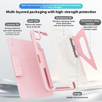 Étui à trois volets en cuir PU de qualité supérieure pour iPad 10.2, facile à transporter, léger