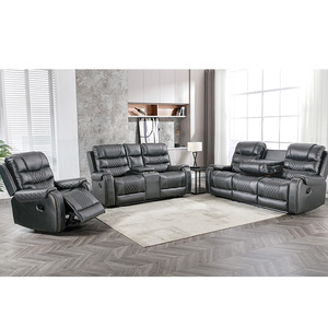 Set <span class=keywords><strong>sofa</strong></span> teater Rumah, bagian <span class=keywords><strong>Sofa</strong></span> Modern elektrik pintar, kursi malas daya usb untuk ruang tamu - Product Image 3