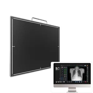 Prix haute Digital Portable 14*17 détecteur à écran plat sans fil à vendre, X Ray détecteur à écran plat DR détecteur à écran plat