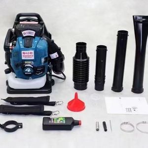 High-Power Four-Stroke Industrial Grade <b>Gasoline</b> Knapsack Snow Blower with 160mph Air Speed - Product Image 3
