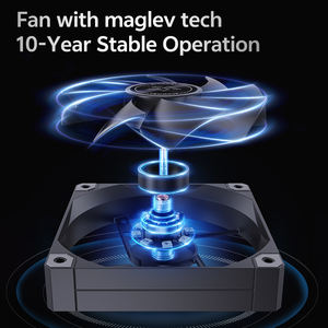 Refroidisseur CPU Snowman à refroidissement efficace, 4 caloducs, ailettes en aluminium, ventilateur 120 mm à haut débit d'air, 4 broches, pour PC de jeu <span class=keywords><strong>standard</strong></span> Intel - Product Image 4