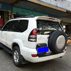 KLSHIRU pour Toyota Land Cruiser Prado FJ120 4000 2700 Spoiler avec lumière LED ABS de haute qualité 2003 2004 2005 2006 2007 2008 2009 - Product Image 1