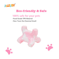 Jouet à mâcher pour chien en TPR, résistant et durable, pour chiens agressifs, nouvelle conception, vente en gros personnalisée par le fabricant Famipet.