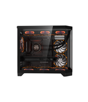 AntarcChill Most Popular Custom Computer PC Cabinet ATX/M-ATX Computer Cases &Towers PC Gaming Case for Desktop