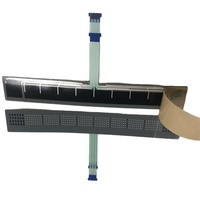 Sensor Tekanan Film Tipis Fleksibel FPC Output Sensor Ketersediaan Tempat Duduk Sakelar Membran Keypad LED Backlit Warna Dapat Disesuaikan untuk
