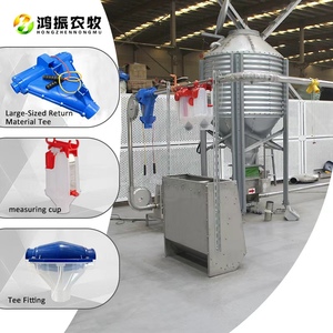 सुअर फार्म-विशिष्ट प्लग चेन फीड लाइन बड़े पैमाने पर प्रजनन फ़ीड कन्वेयर सिस्टम - Product Image 4