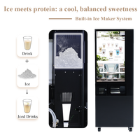 Máquina Expendedora de batidos de proteínas para gimnasio en polvo Popular, máquina expendedora de proteínas para bebidas instantáneas comerciales