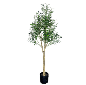 T-423 arbre artificiel détachable d'<span class=keywords><strong>olivier</strong></span> artificiel de style européen pour le modèle d'exportation de plante en pot de plante de plancher à la maison - Product Image 6