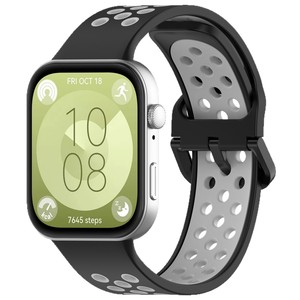 Correas de Dos Colores Compatibles con <span class=keywords><strong>Watch</strong></span> <span class=keywords><strong>Fit</strong></span> 3/<span class=keywords><strong>FIT</strong></span> 4/<span class=keywords><strong>FIT</strong></span> 4PRO, Pantalla AMOLED, Carga Magnética, Compatible con Android - Product Image 5