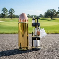 Kit de nettoyage universel pour armes à feu en polyester imperméable, étui de rangement en forme de bouteille avec brosse de nettoyage