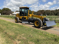 Niveleuse compacte GR1003 de haute qualité pour travaux légers de nivellement des terres, idéale pour les municipalités et la construction agricole