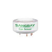 Capteur de surveillance de la pollution atmosphérique Sangbay S74ESO2-10, résolution 20ppb, capteur de dioxyde de soufre à 4 électrodes, plage de détection 0-10ppm