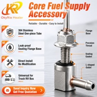 OkyRie Petit accessoire de prise de liquide stable pour chauffage de stationnement à liquide de camping-car et préchauffage du moteur