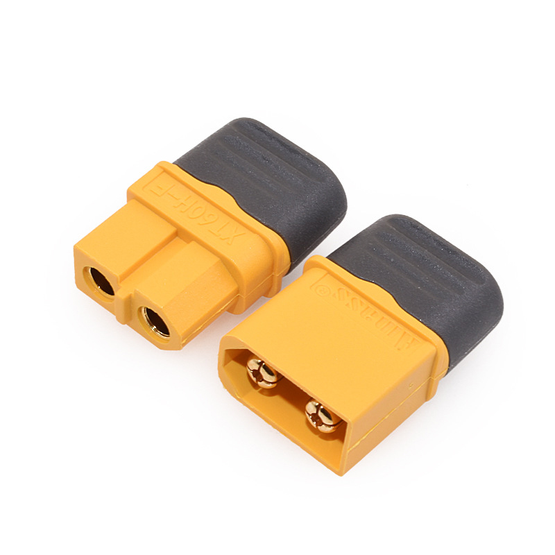Yiqigou 2 paia Amass XT30U Spina Maschio Femmina Connettore Adattatore con 5.9 18AWG Silicone Filo per RC Lipo Batteria