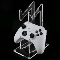 Soporte de Exhibición Universal de Acrílico Transparente de 2 Estilos para Controles de Juegos de Mesa, para PS4, PS5, Switch, Auriculares, Gamepads, Soporte Antipolvo