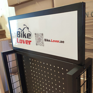 Mingtang điện thoại di động Phụ Kiện Rack hiển thị, xoay điện thoại di động trường hợp đứng với móc và bánh xe - Product Image 5