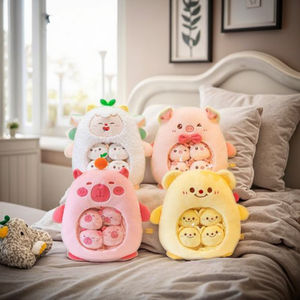 Fábrica al por mayor 18/25cm Anime juguetes de peluche Poke Mon animales de peluche con Pika Chu Bulbasaur Charmander Squirtle <span class=keywords><strong>Gengar</strong></span> Elf - Product Image 2