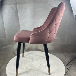 Vente en gros de meubles pour la maison chaise rembourrée en velours hôtel café restaurant chaise de salle à manger moderne en cuir pour la cuisine - Product Image 4