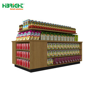 Vitrina de Exhibición para Tienda de Madera, Personalizable, de Alta Capacidad, con Dos Tamaños Disponibles, Construcción Duradera y Estable - Product Image 1