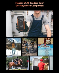 Cubot KingKong ACE 3 teléfono inteligente Android 14 6.583 pulgadas Helio G88 24GB RAM(8GB + 16GB) 256GB ROM 90Hz Pantalla Dual Pantalla - Product Image 5