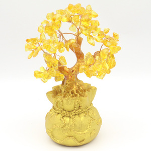 Árbol de Feng Shui de Cristal Natural Hecho a Mano, Árbol Bonsái de Piedras Preciosas para la Fortuna y la Riqueza, Precio de Fábrica, para Decoración - Product Image 5