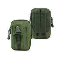 Sac de ceinture tactique Molle pour le sport, la randonnée, le camping, la chasse, l'équitation, sac de poche pour téléphone portable, sac de messager pour les voyages