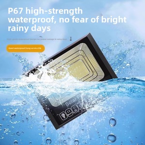 2025 mới ngoài trời Vườn nông thôn hộ gia đình không thấm nước trong nhà LED chiếu sáng đường phố năng lượng mặt trời ánh sáng - Product Image 3