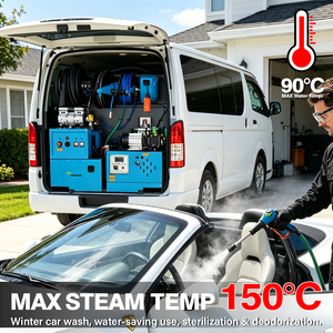 Máquina <span class=keywords><strong>de</strong></span> Limpieza Multifuncional <span class=keywords><strong>para</strong></span> Vehículos, con Vaporizador <span class=keywords><strong>de</strong></span> Agua Caliente a Alta Presión, <span class=keywords><strong>para</strong></span> Lavado <span class=keywords><strong>de</strong></span> <span class=keywords><strong>Autos</strong></span> - Product Image 2