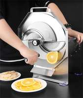 Trancheuse à commande manuelle en acier inoxydable commerciale de haute qualité Sillair pour légumes trancheuse d'aliments ménagers