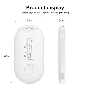 Dispositif de suivi de clés intelligent certifié MFi, localisateur GPS pour animaux de compagnie, enfants, voiture, compatible avec Apple pour <span class=keywords><strong>Airtag</strong></span> - Product Image 6