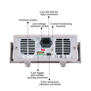 ITECH IT8514B+ Programmable 120V/60A/300W Electronic Load Electronic Measuring Instruments - Product Image 3