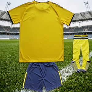 Wholesale New Football Jerseys Soccer Uniform Set Crew Neck Digital Print Team Numbers Quick Dry Short Sleeve Unisex Custom - Product Image 3
