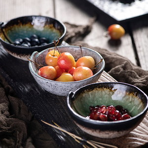 Restaurant <span class=keywords><strong>japonais</strong></span> coréen vaisselle en céramique poterie <span class=keywords><strong>tapas</strong></span> apéritif sauce soja bols de service ensemble bol à céréales - Product Image 1