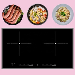 Thị trường phổ bếp cảm ứng bếp kép Burner cảm ứng HOB ngang <span class=keywords><strong>4000W</strong></span> - Product Image 2