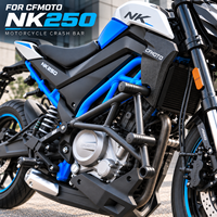 Barre de protection moteur à ressort pour moto CFMOTO 250NK en acier au carbone, pare-chocs latéral anti-collision